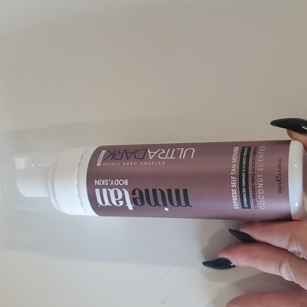 MineTan Ultra Dark self tanning foam